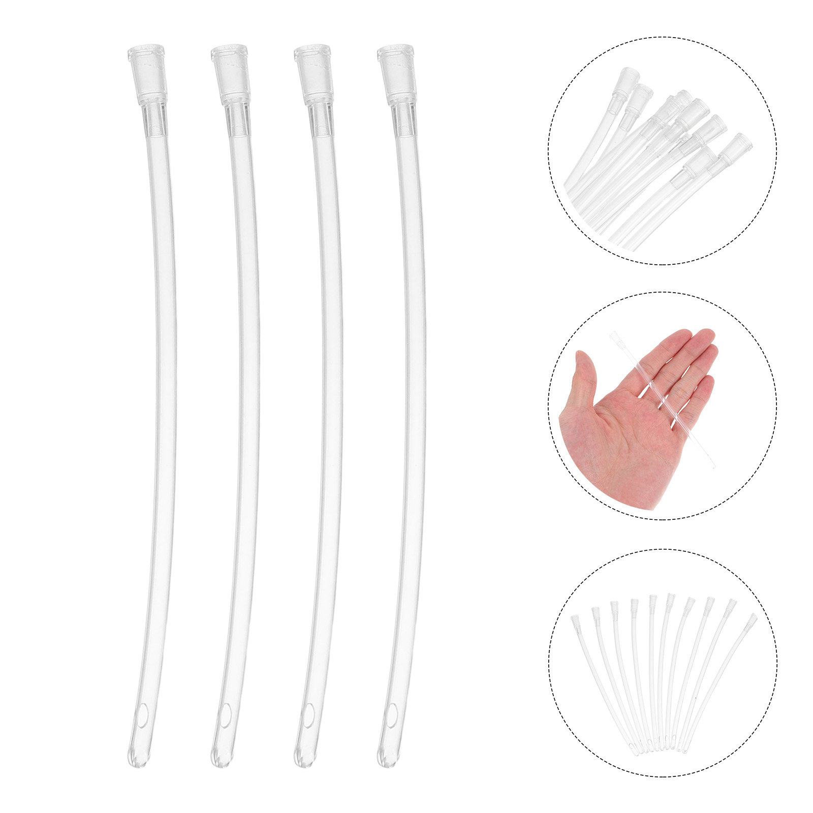 Baby Food Youtube - 10Pcs Clear Parrot Feeder Tube Soft