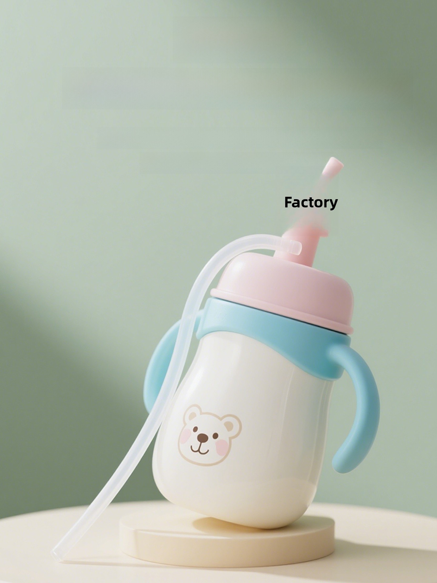 Food Grade Silicone Straw Cup  - Baby Food Youtube ulasan dan harga