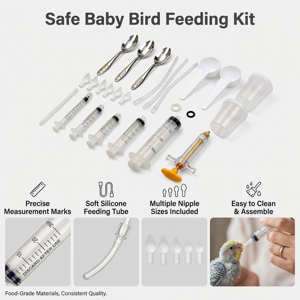 Multiple Size Bird Feeding Wit - Baby Food Youtube ulasan dan harga