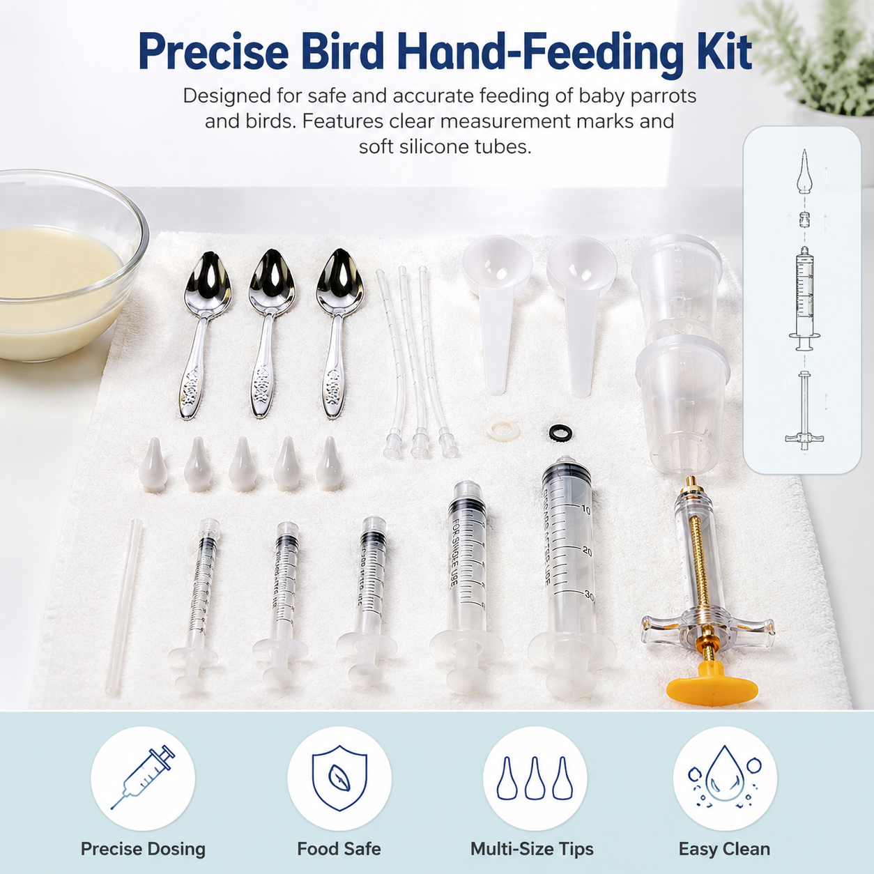 Multiple Size Bird Feeding Wit - Baby Food Youtube ulasan dan harga