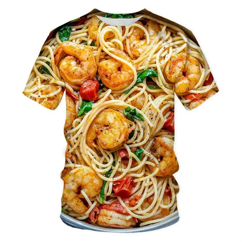Fried Chicken Pasta Graphic T- - Baby Food With Chicken ulasan dan harga