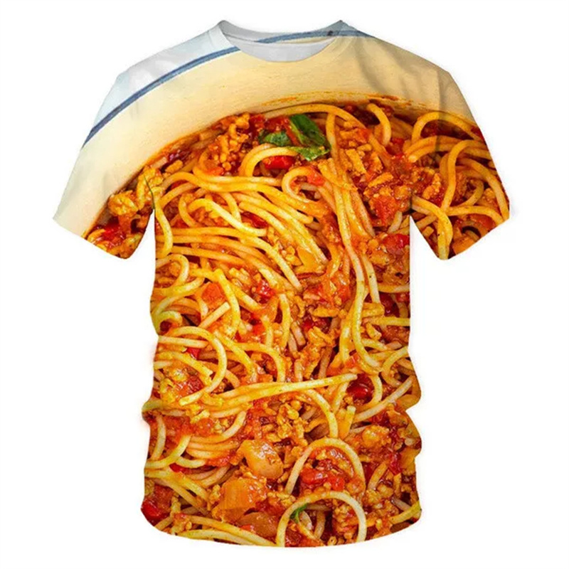 Fried Chicken Pasta Graphic T- - Baby Food With Chicken ulasan dan harga