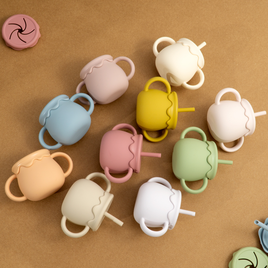 Baby Feeding Cups Portable Dri - Baby Food Newborn ulasan dan harga