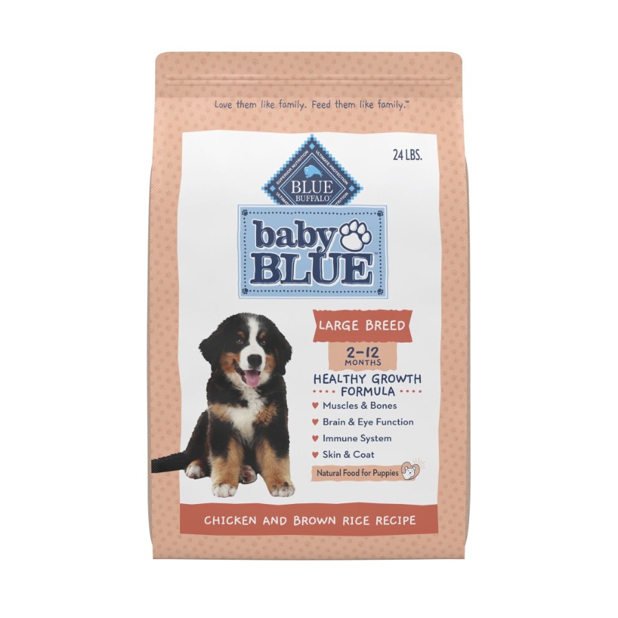 Baby BLUE Large Breed Puppy Dr - Baby Food With Chicken ulasan dan harga