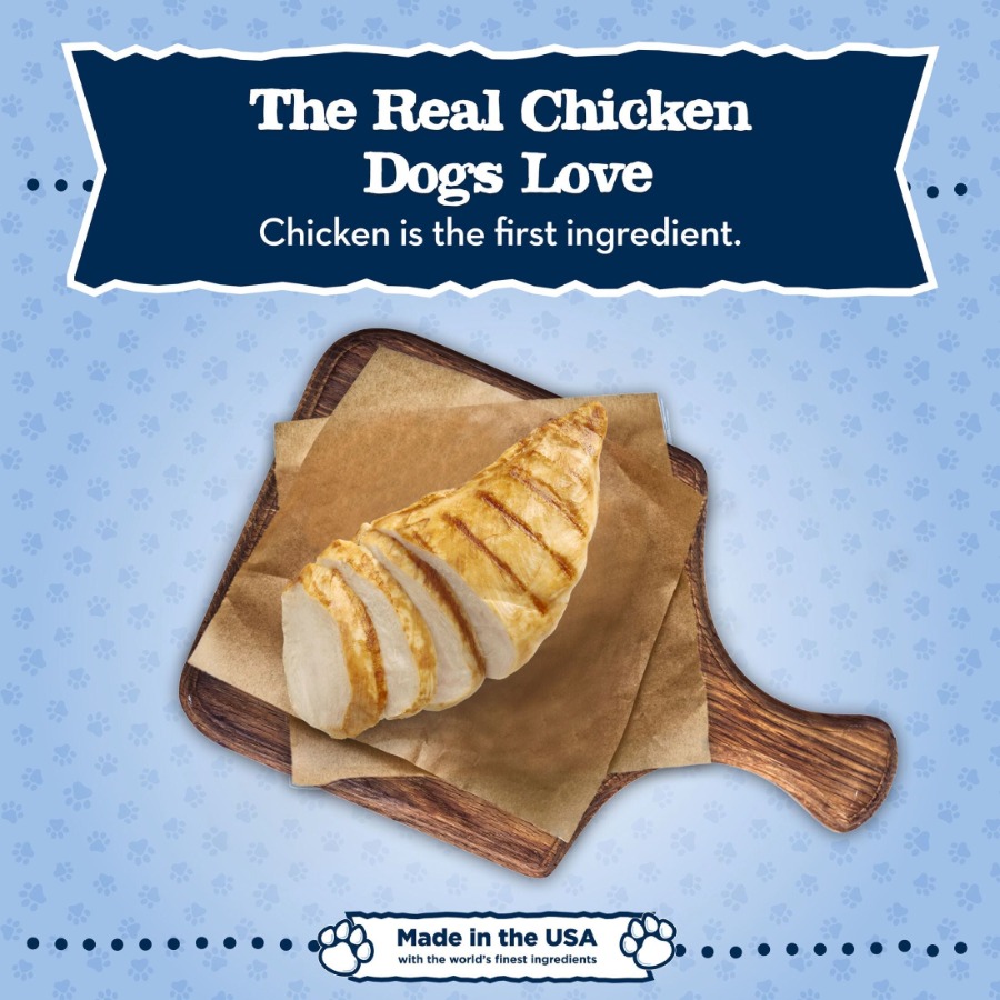 Baby BLUE Large Breed Puppy Dr - Baby Food With Chicken ulasan dan harga