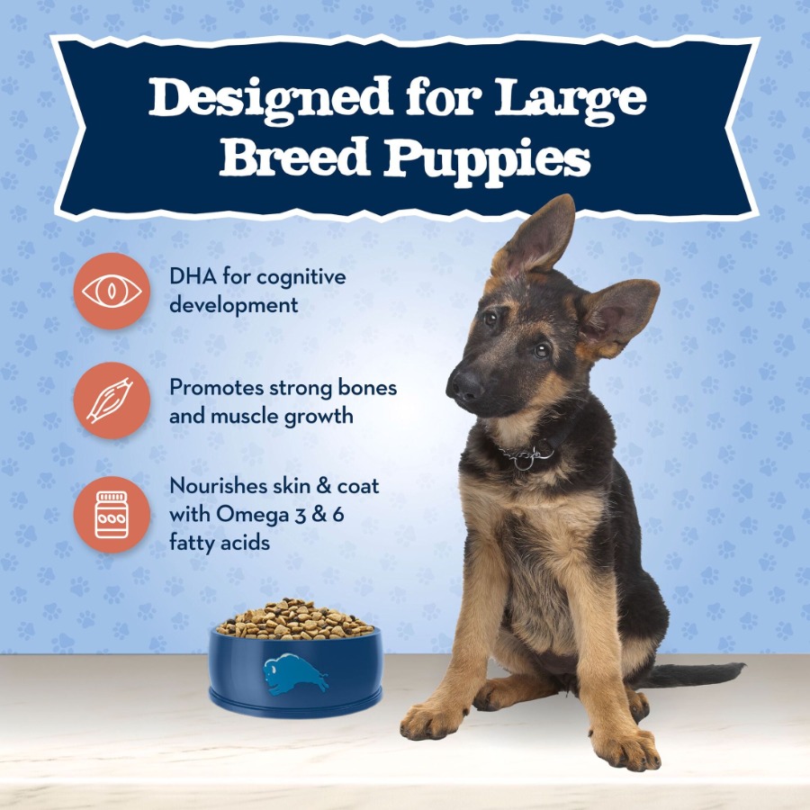 Baby BLUE Large Breed Puppy Dr - Baby Food With Chicken ulasan dan harga
