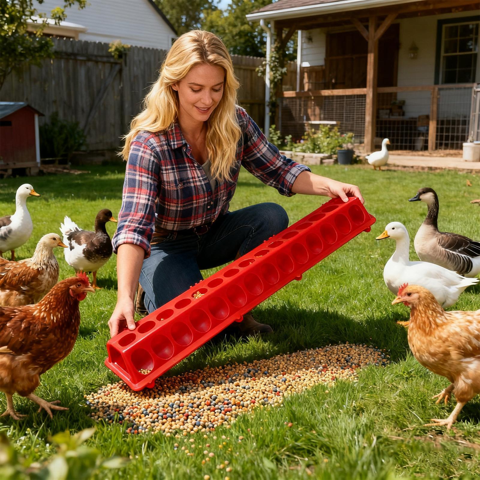 Pigeon Feeder 28-hole Long Lar - Baby Food With Chicken ulasan dan harga