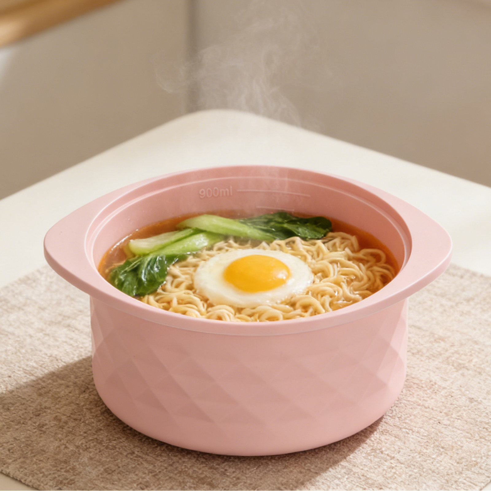 Silicone Microwave Steamer Bow - Baby Food Steamer Baby Safe ulasan dan harga