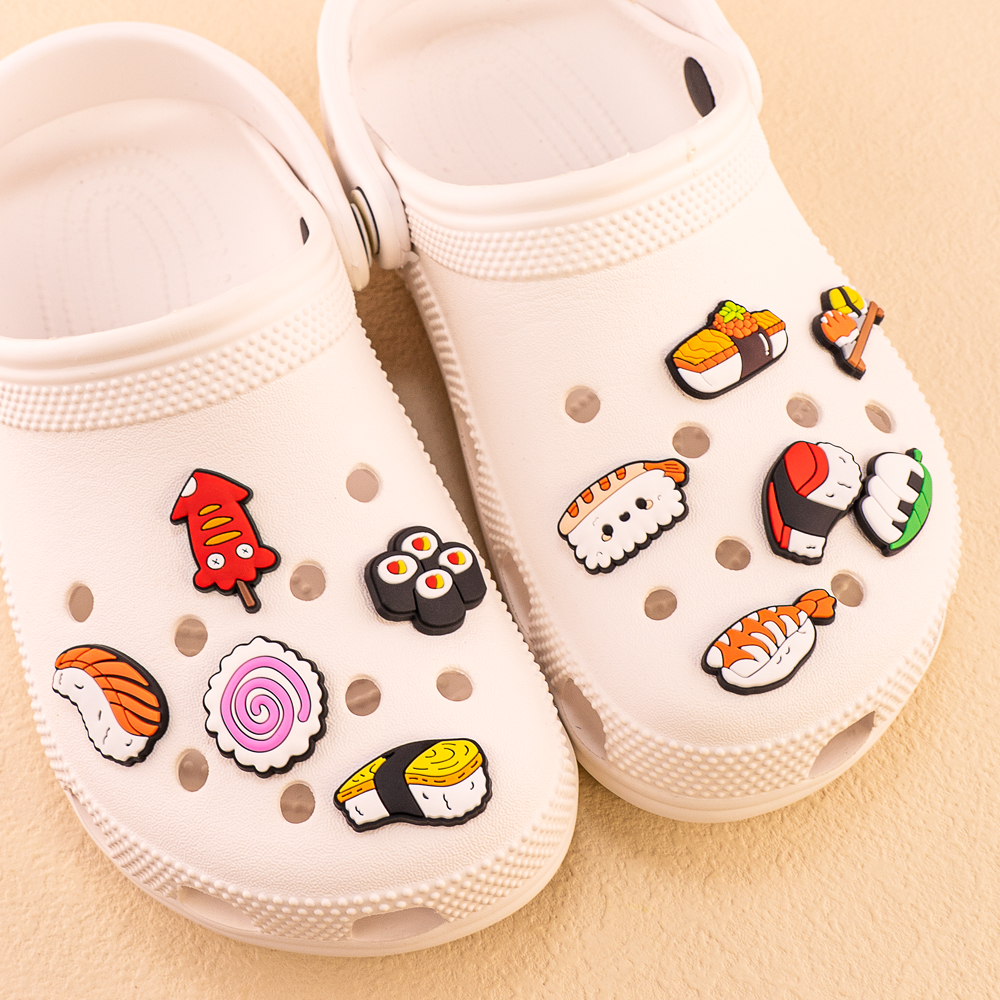 1/9/12pcs Cute Food Shoe Charm - Baby Food With Chicken ulasan dan harga