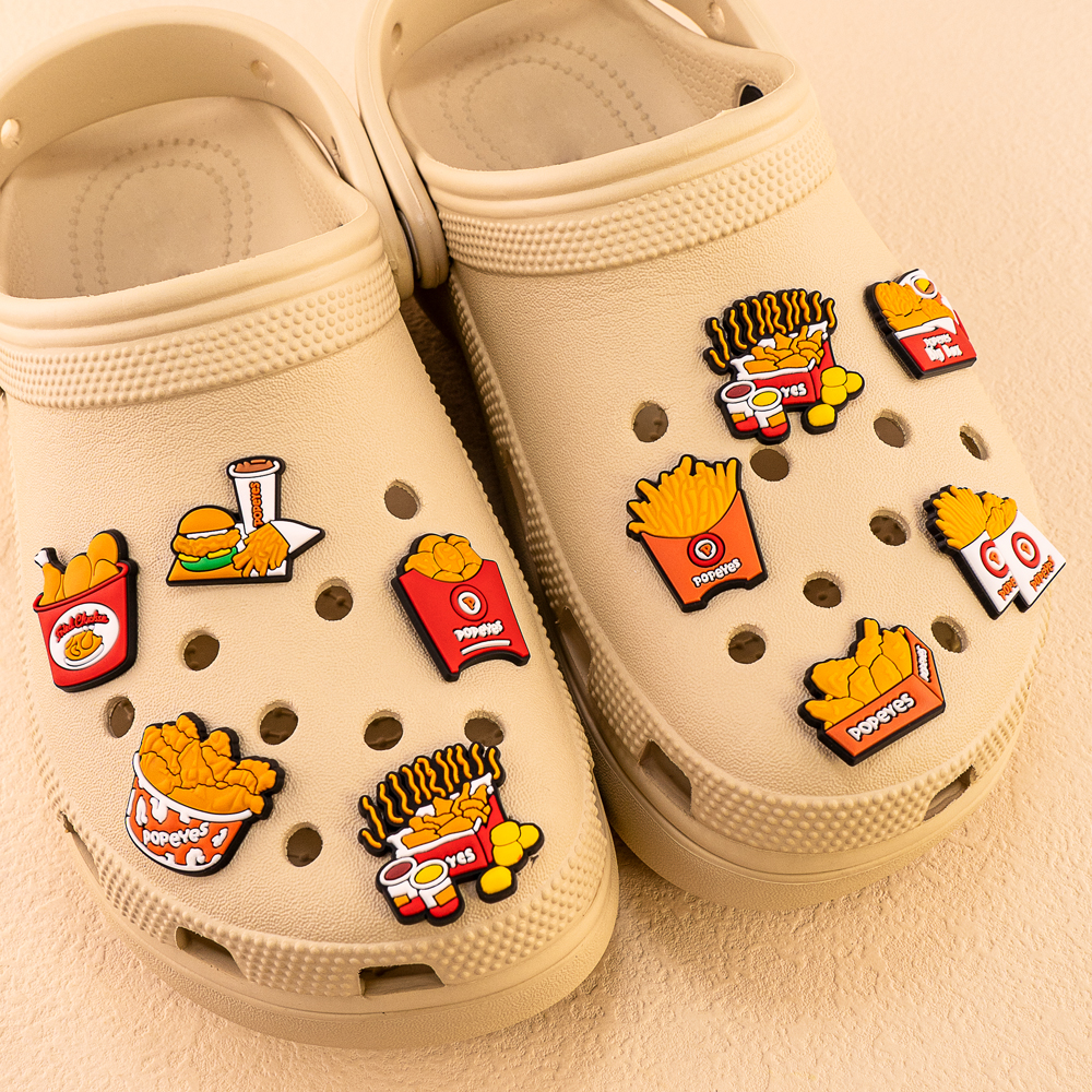 1/9/12pcs Cute Food Shoe Charm - Baby Food With Chicken ulasan dan harga