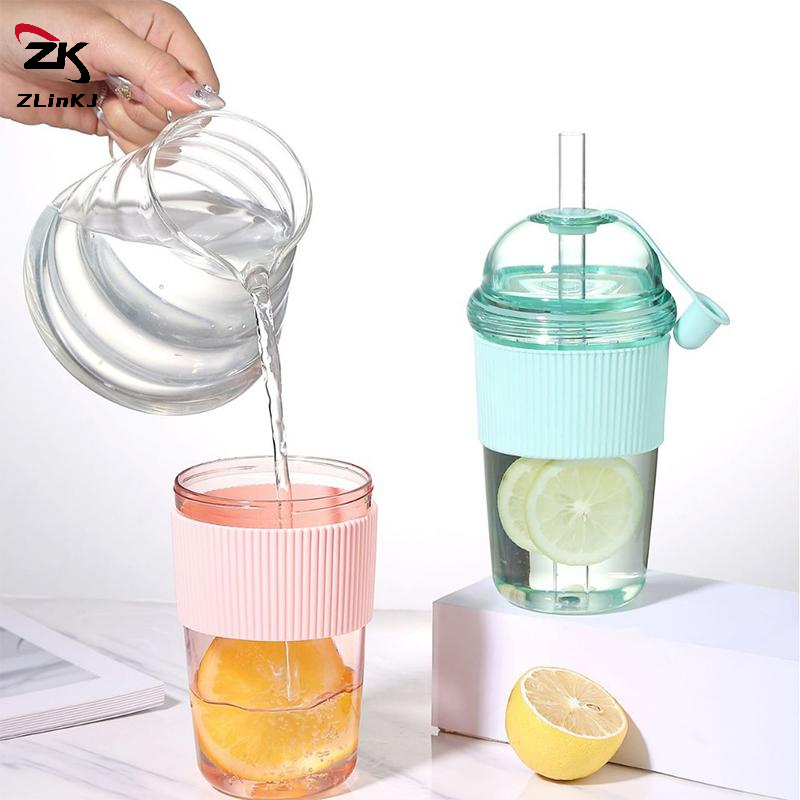 (ZYDD01) 1Pcs 430/520/630ML Tr - Training Cup Straw ulasan dan harga