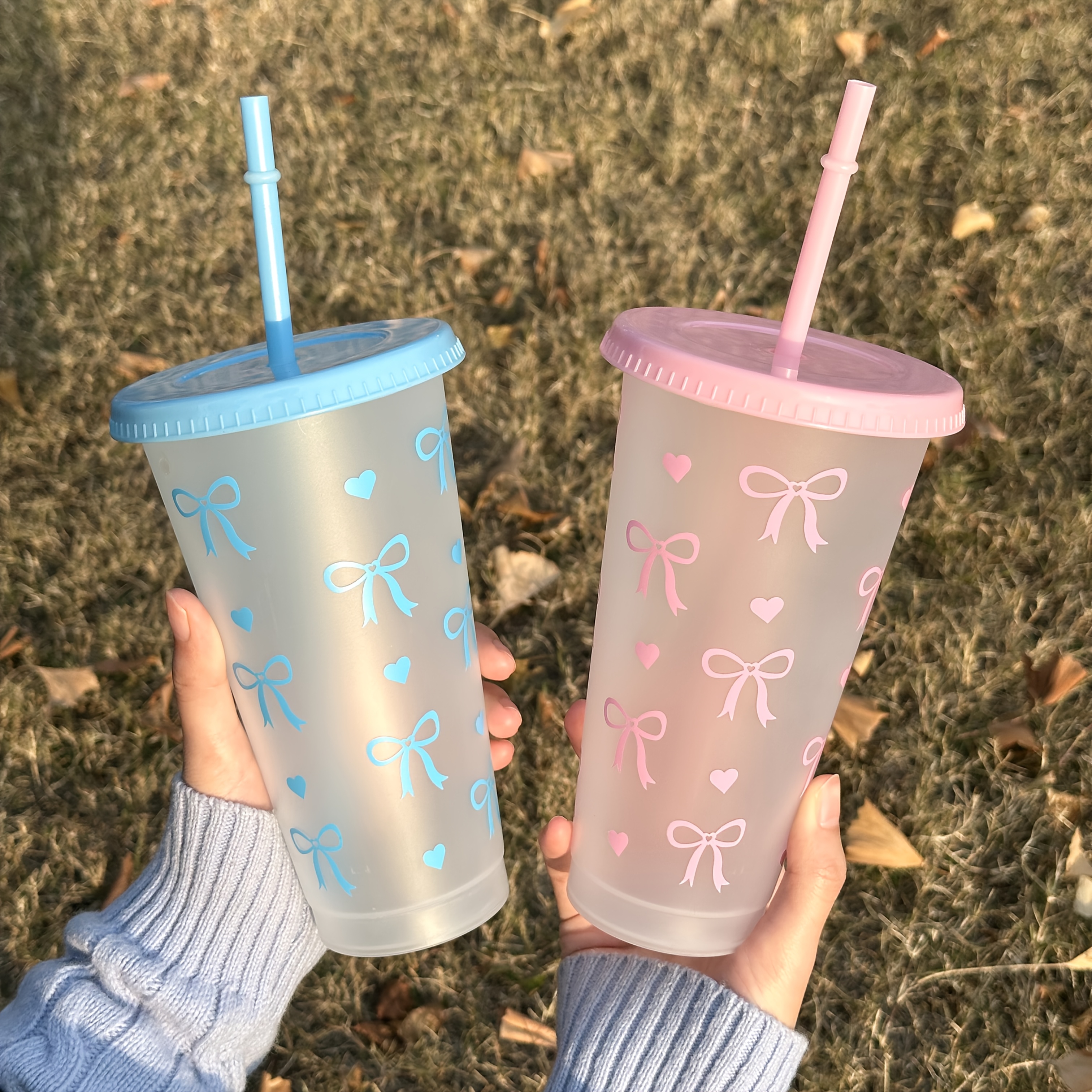 2/20pcs 24oz Reusable Party Cu - Training Cup Straw ulasan dan harga