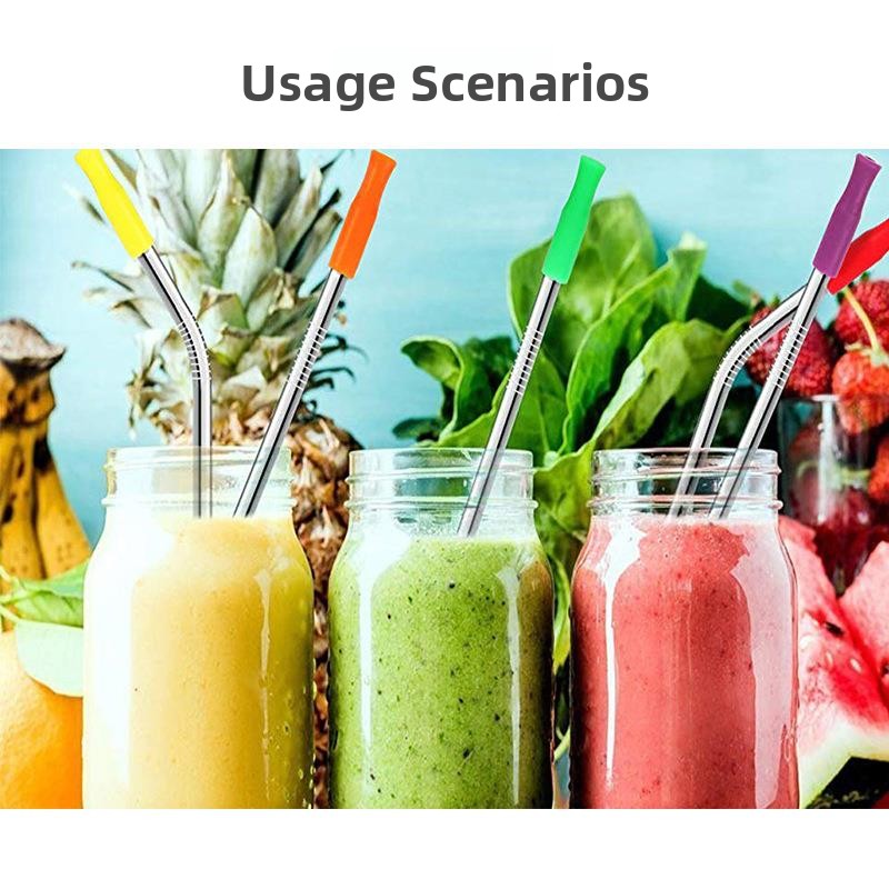 Food Grade Silicone Straw Stai - Baby Food Youtube ulasan dan harga