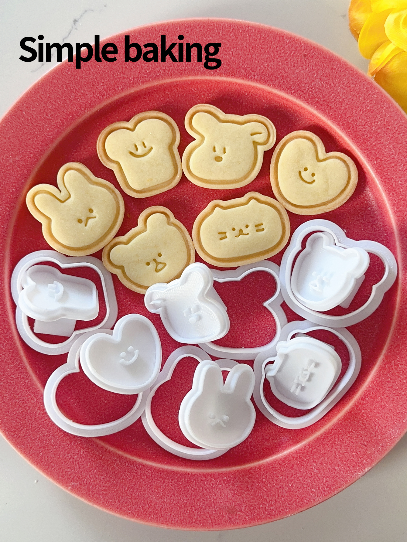 Cute Cartoon-Style Cookie Mold - Baby Food Dogs ulasan dan harga