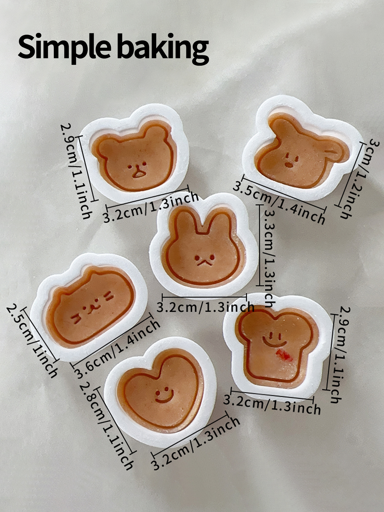 Cute Cartoon-Style Cookie Mold - Baby Food Dogs ulasan dan harga
