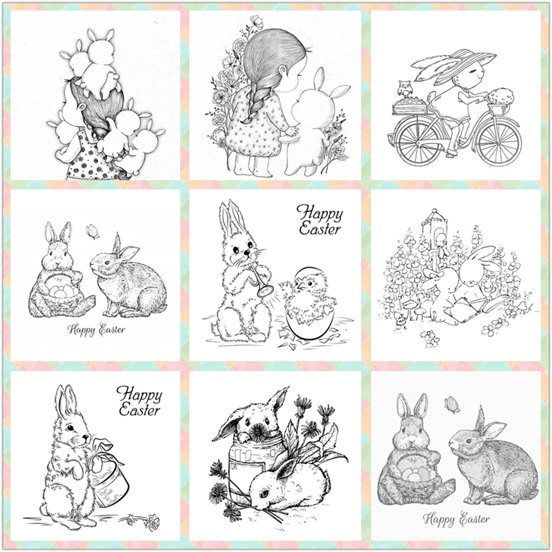 Easter Birthday Clear Stamps B - Baby Food With Chicken ulasan dan harga